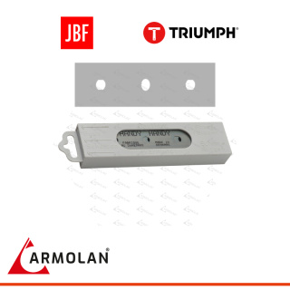 Triumph Scraper Blades 3"  Carbon 0.20mm (Pack of 10)