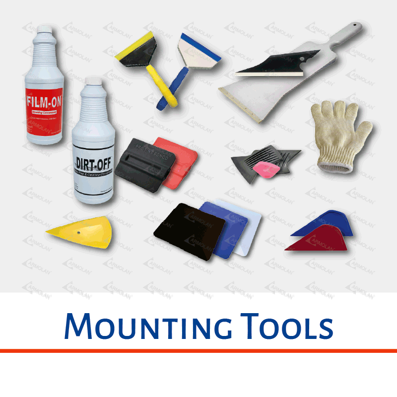 professional mounting tool for film mounting or removal